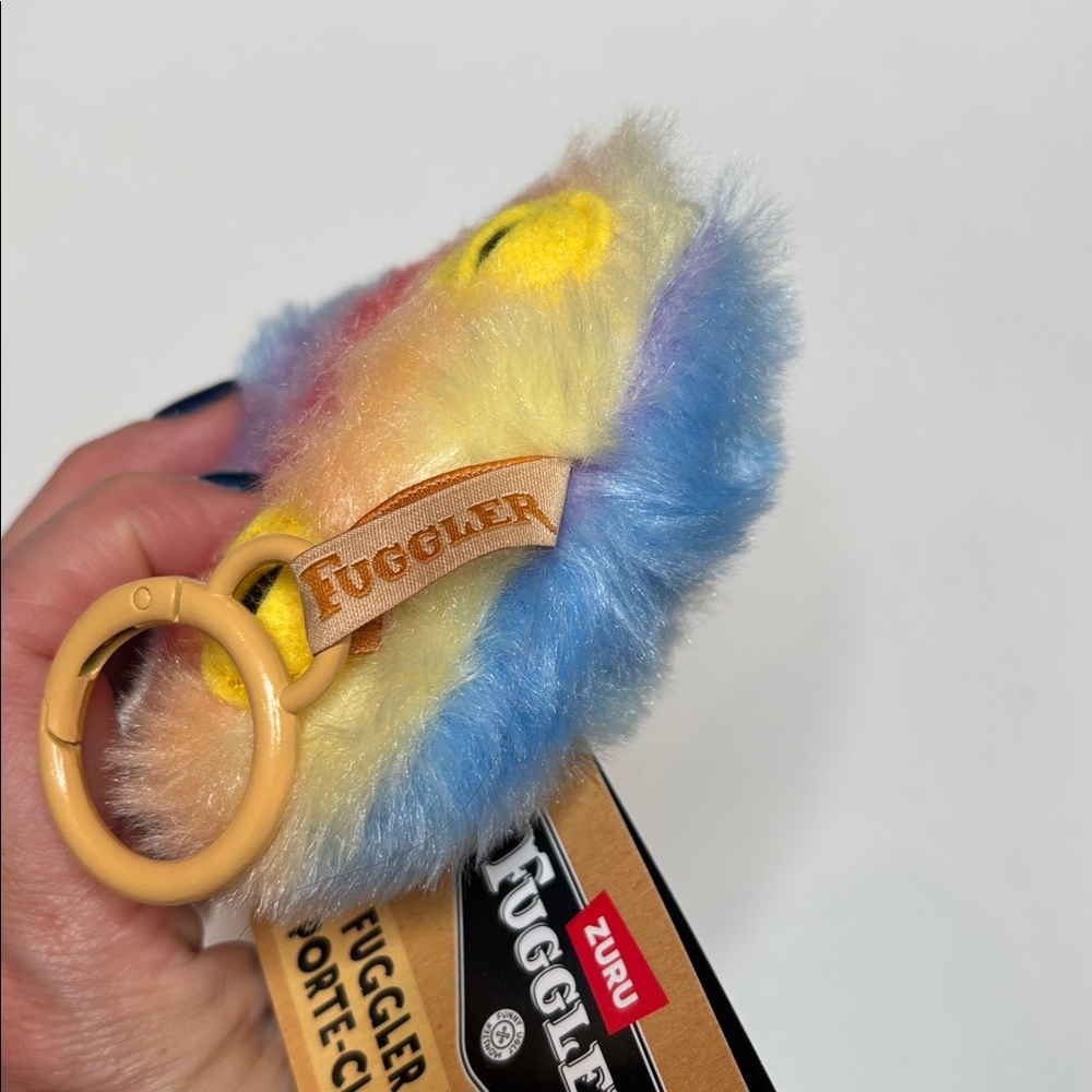 NWT Zuru Fuggler rainbow wide eyed weirdo keyring - Picture 10 of 12